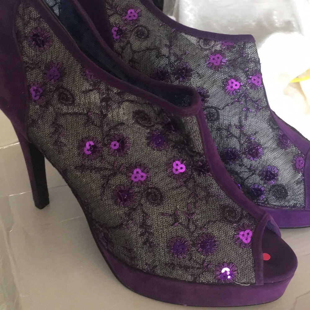 Mix shuz sequin bootie